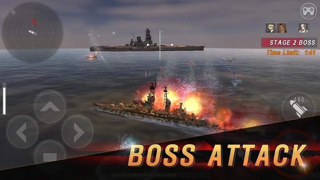 炮艇战3d战舰(WARSHIP BATTLE)