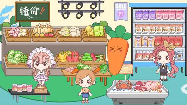 托卡迷你小镇生活