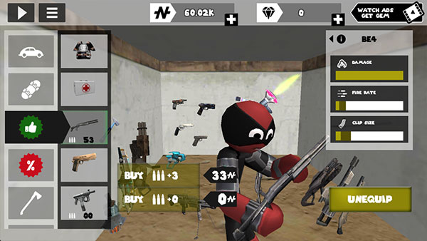 火柴人绳索英雄破解版无限钻石