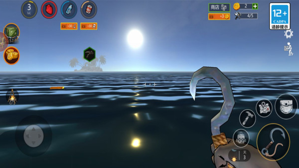 逃出银河系木筏荒岛求生