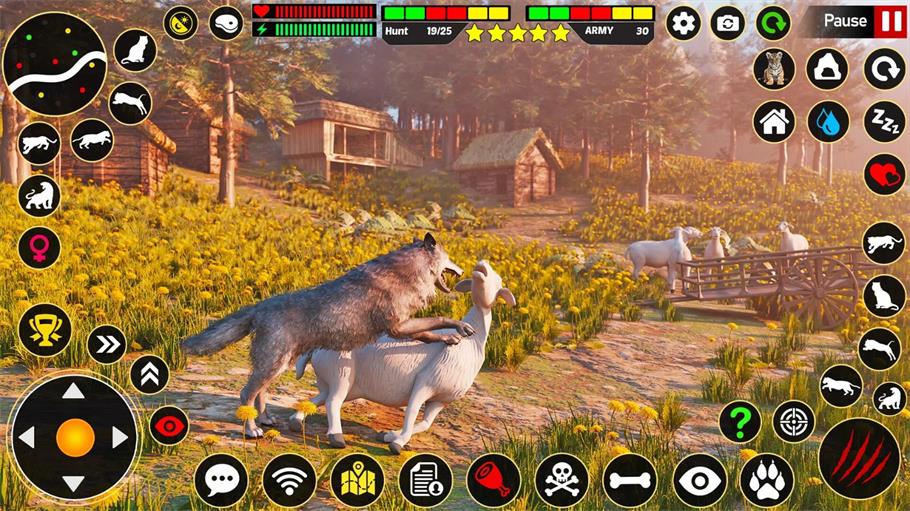野狼家庭模拟器(Wolf Simulator: Wolf Games)