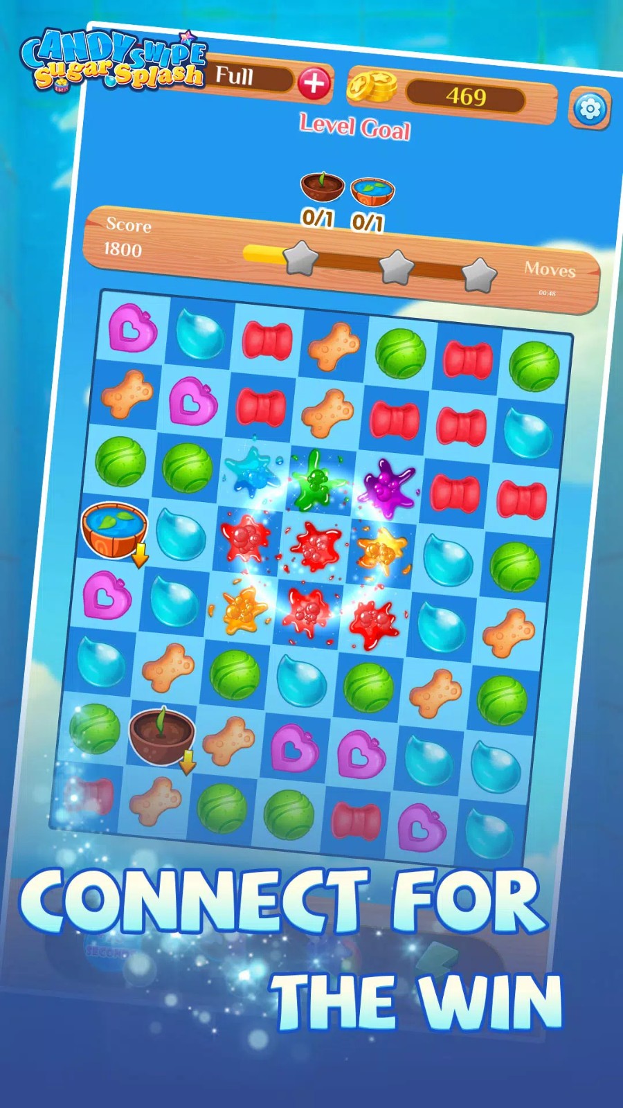 糖果轻扫糖飞溅(Candy Swipe Sugar Splash)