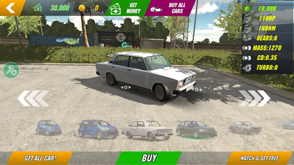 手动挡停车场(奔驰GLS模组)