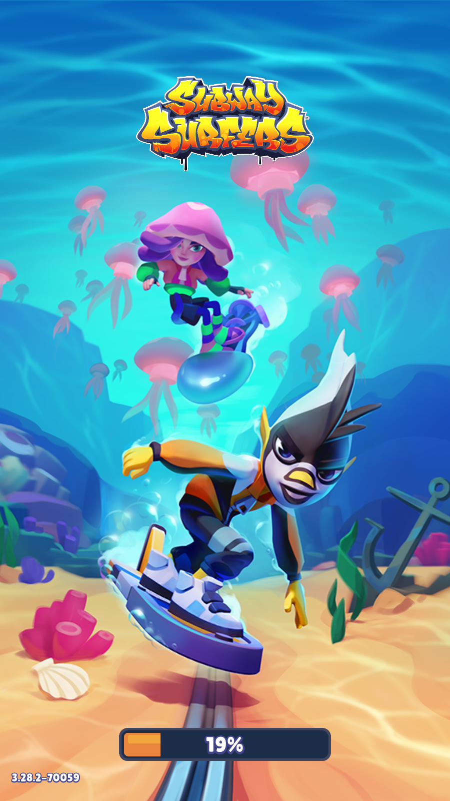 Subway Surf（地铁跑酷海底世界版本）