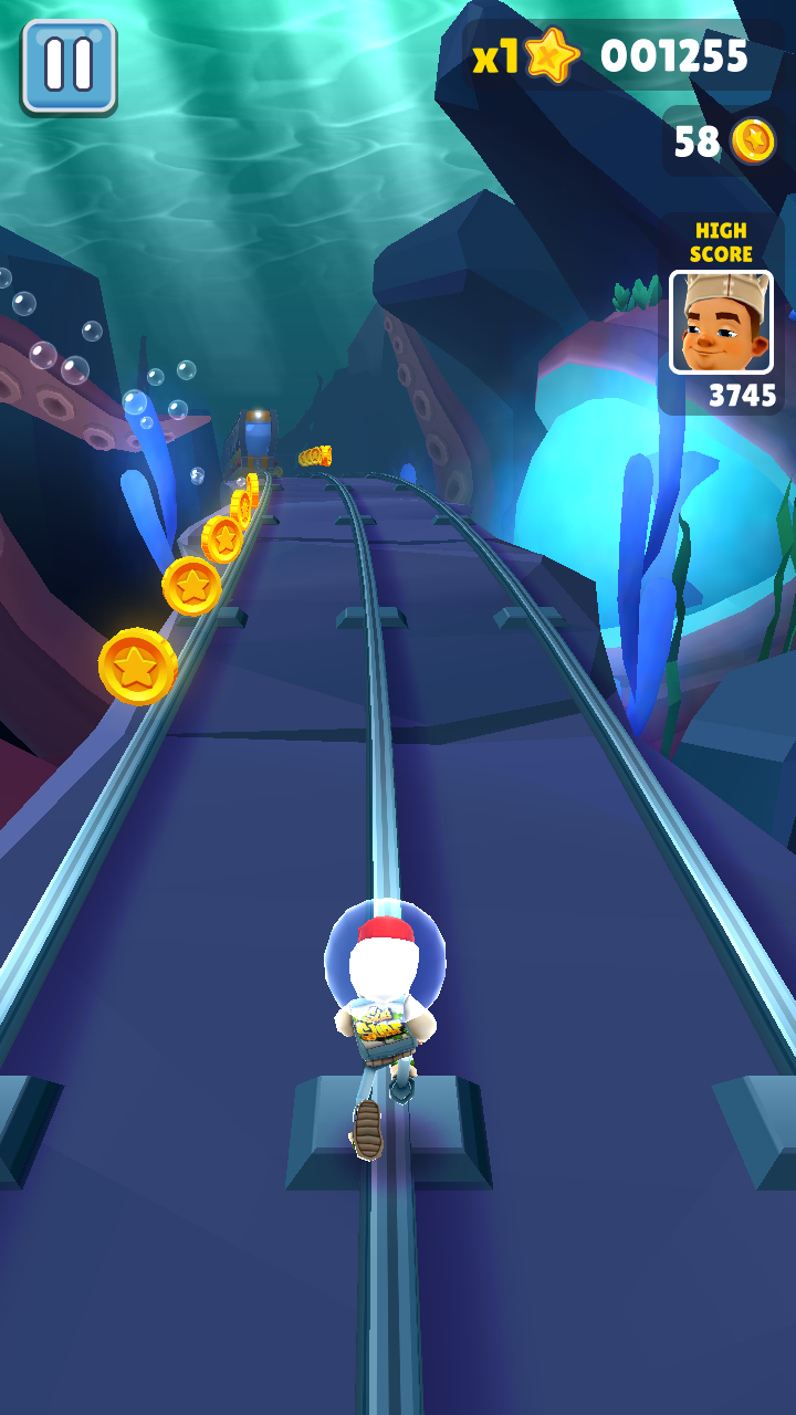 Subway Surf（地铁跑酷海底世界版本）