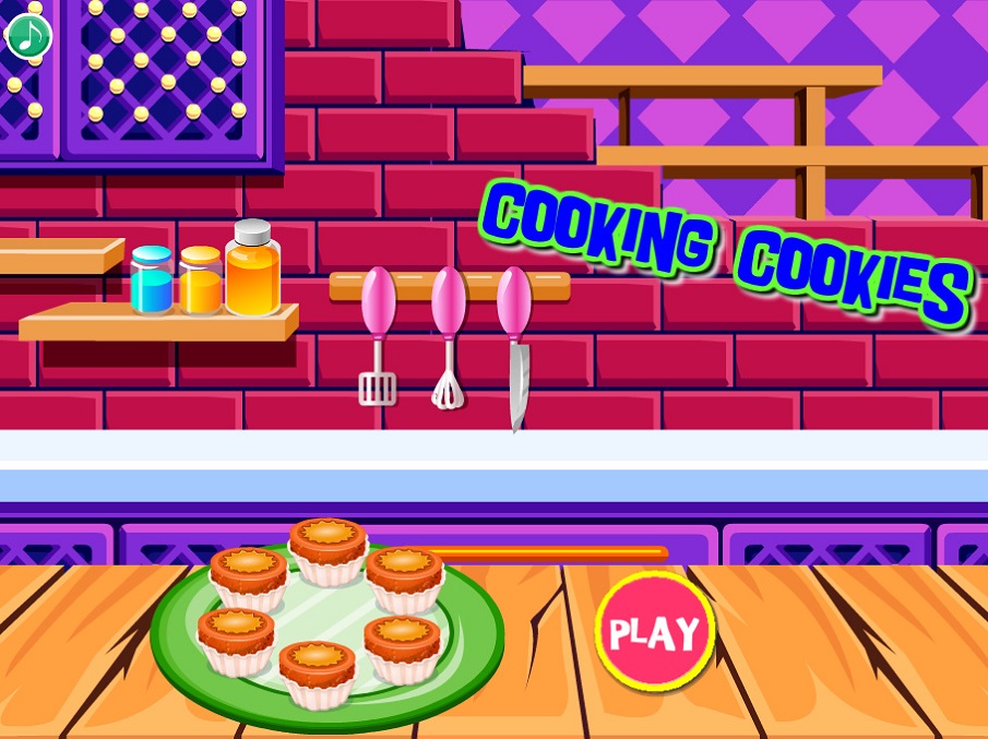 女孩烹饪饼干(cooking cookies games for girls)