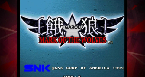 饿狼传说狼之印记