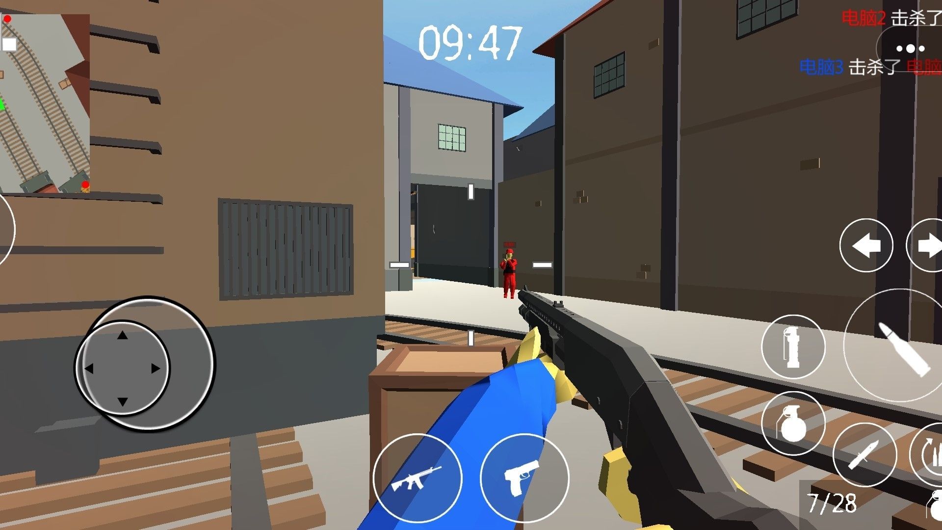 沙盒红蓝战地模拟器