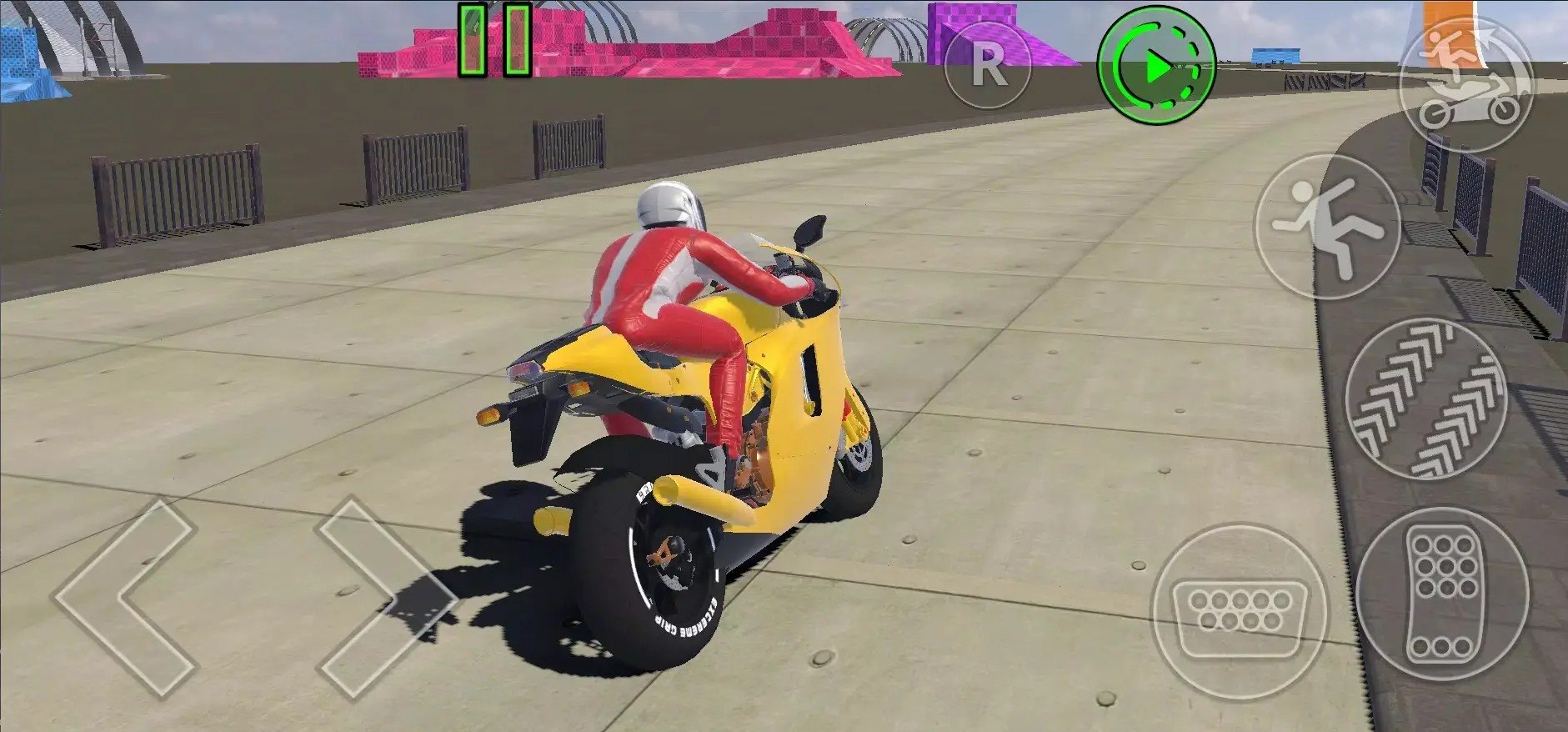 布偶摩托车祸模拟