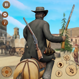 真正的牛仔射击训练游戏(Real cowboy gun shooting training game)