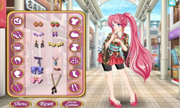 能够自由换装的游戏