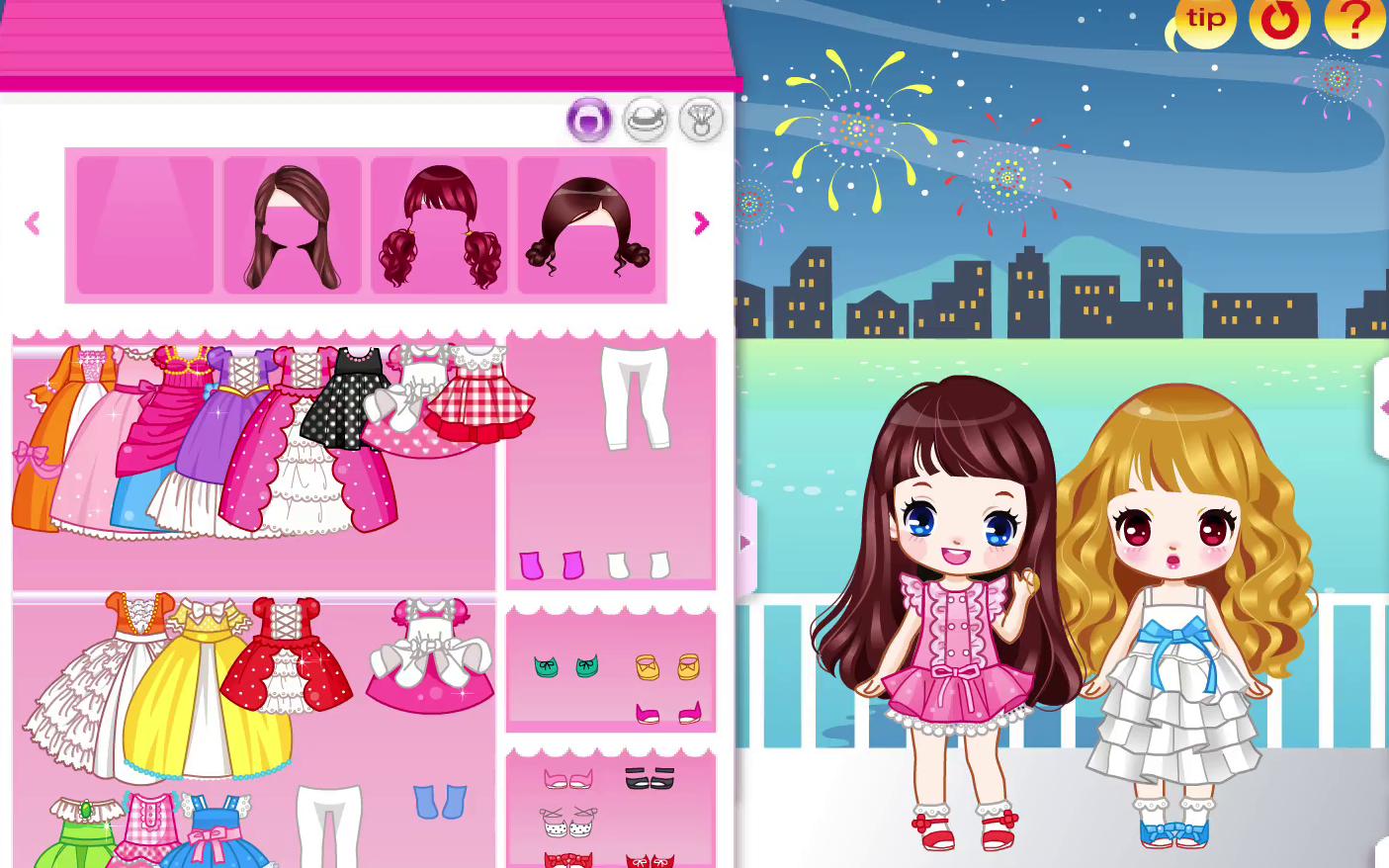 化妆换衣小游戏大全