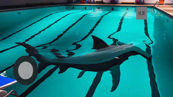 恐怖鲨鱼游泳池