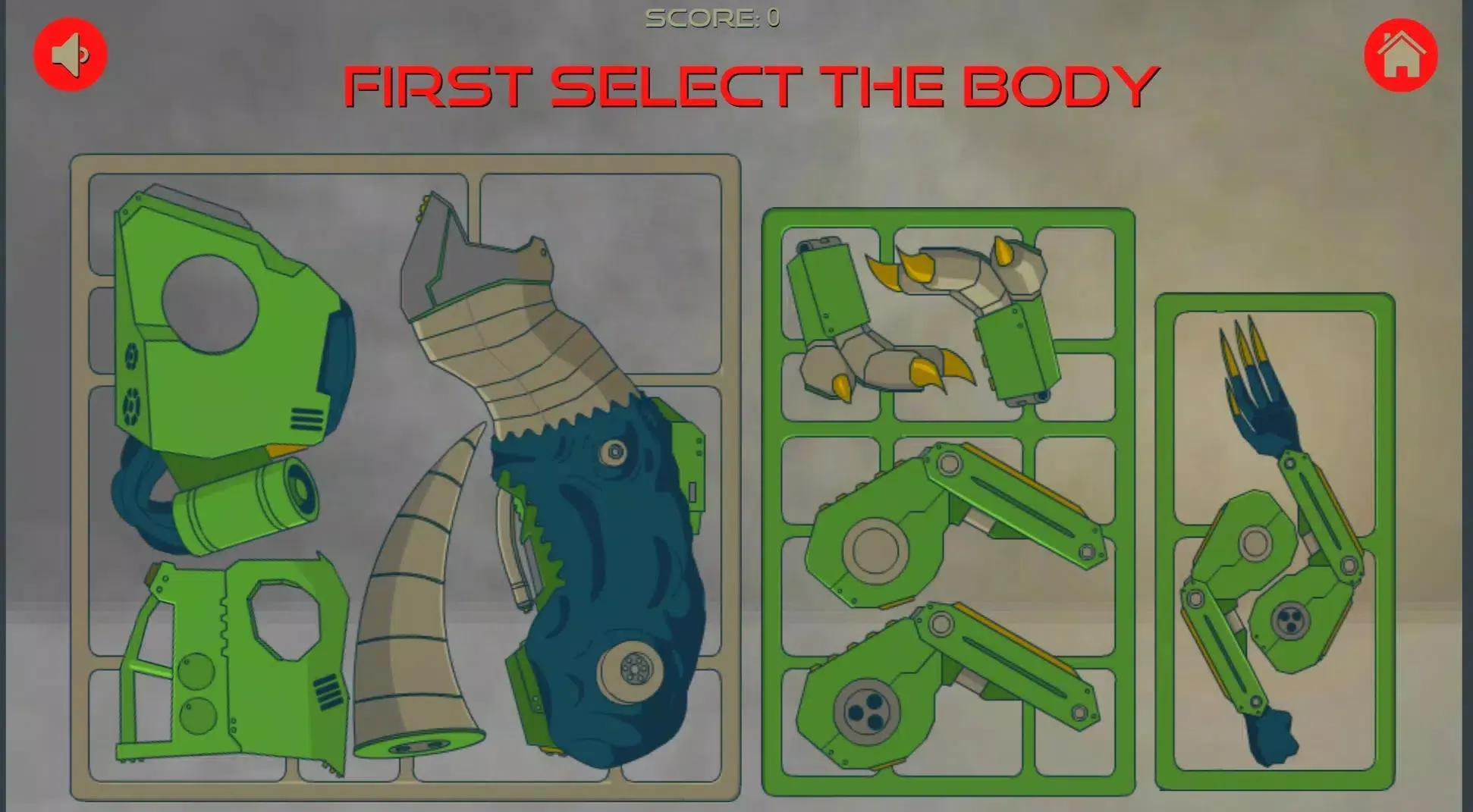 恐龙机器人建造者