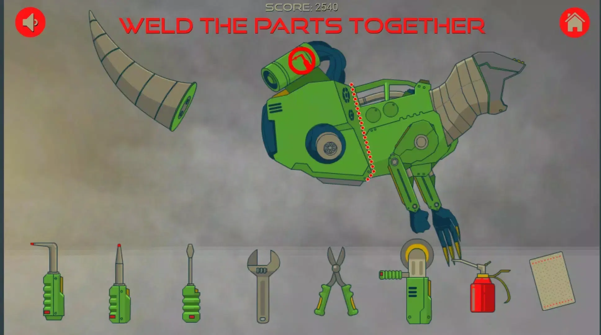 恐龙机器人建造者