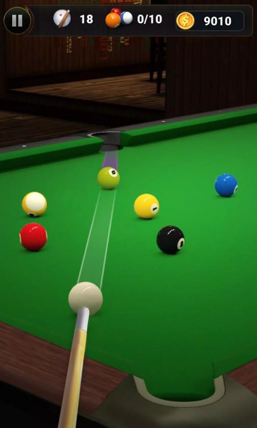 模拟真实台球3D