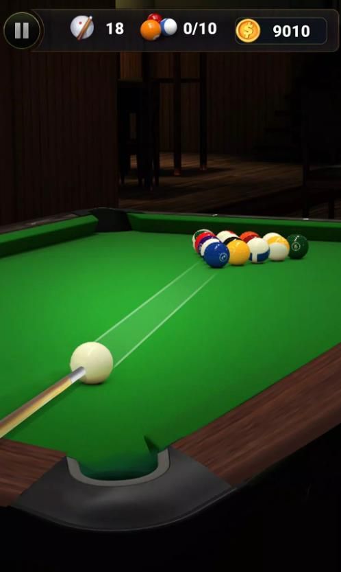 模拟真实台球3D