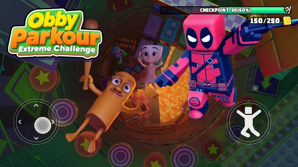 山海经跑酷(Obby Parkour Extreme Challenge)