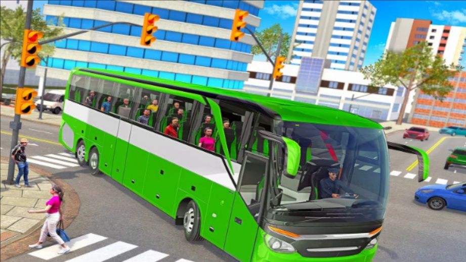 开校车大巴模拟
