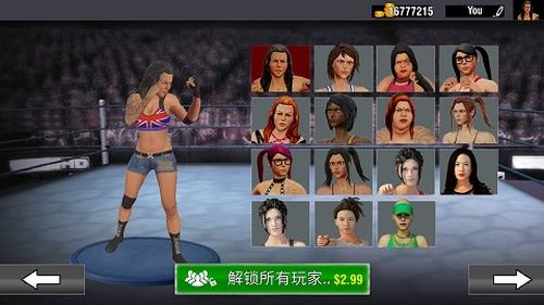 美女摔跤模拟器(Bad Girls Wrestling Game)