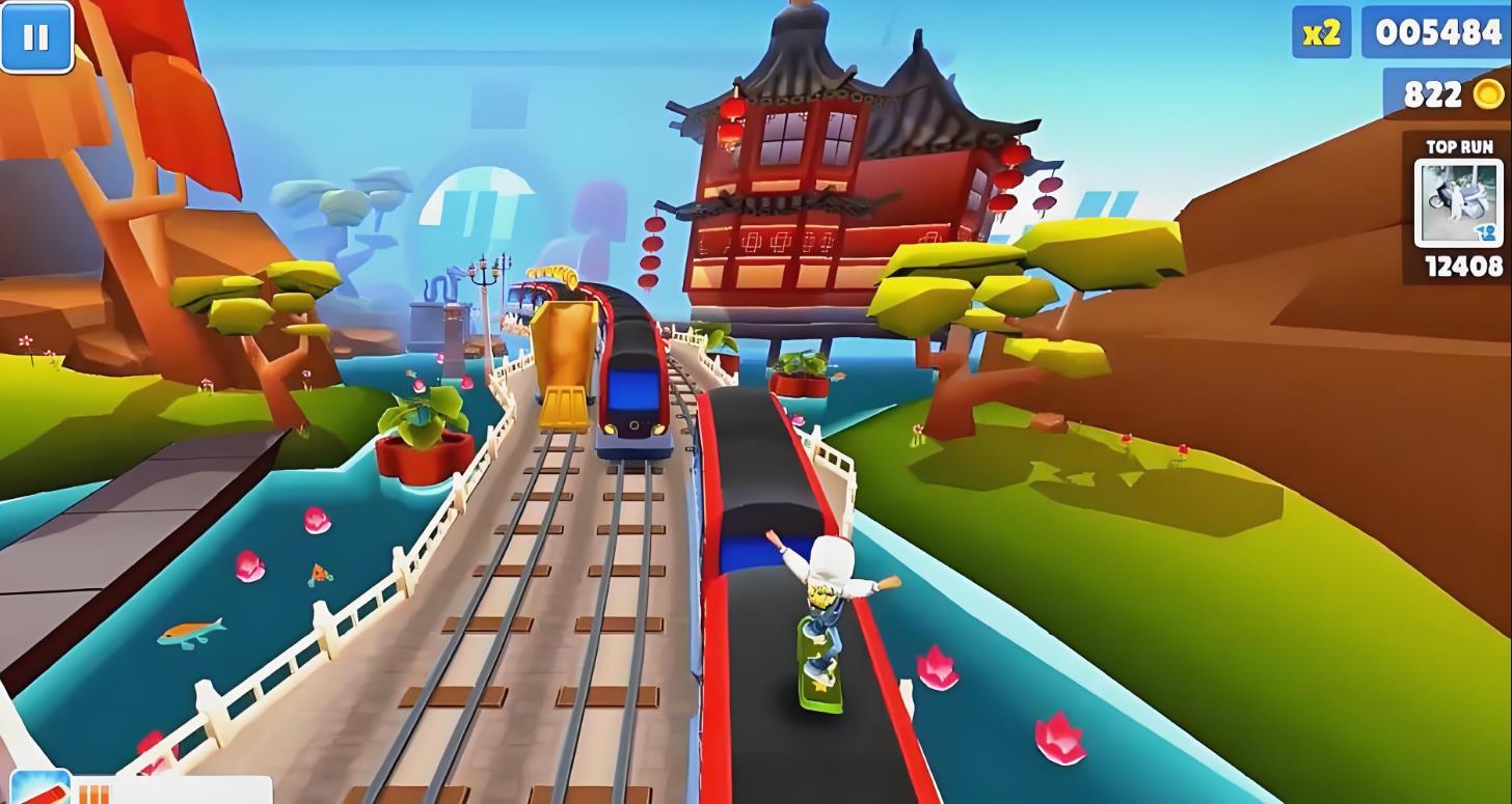 类似地铁跑酷的游戏