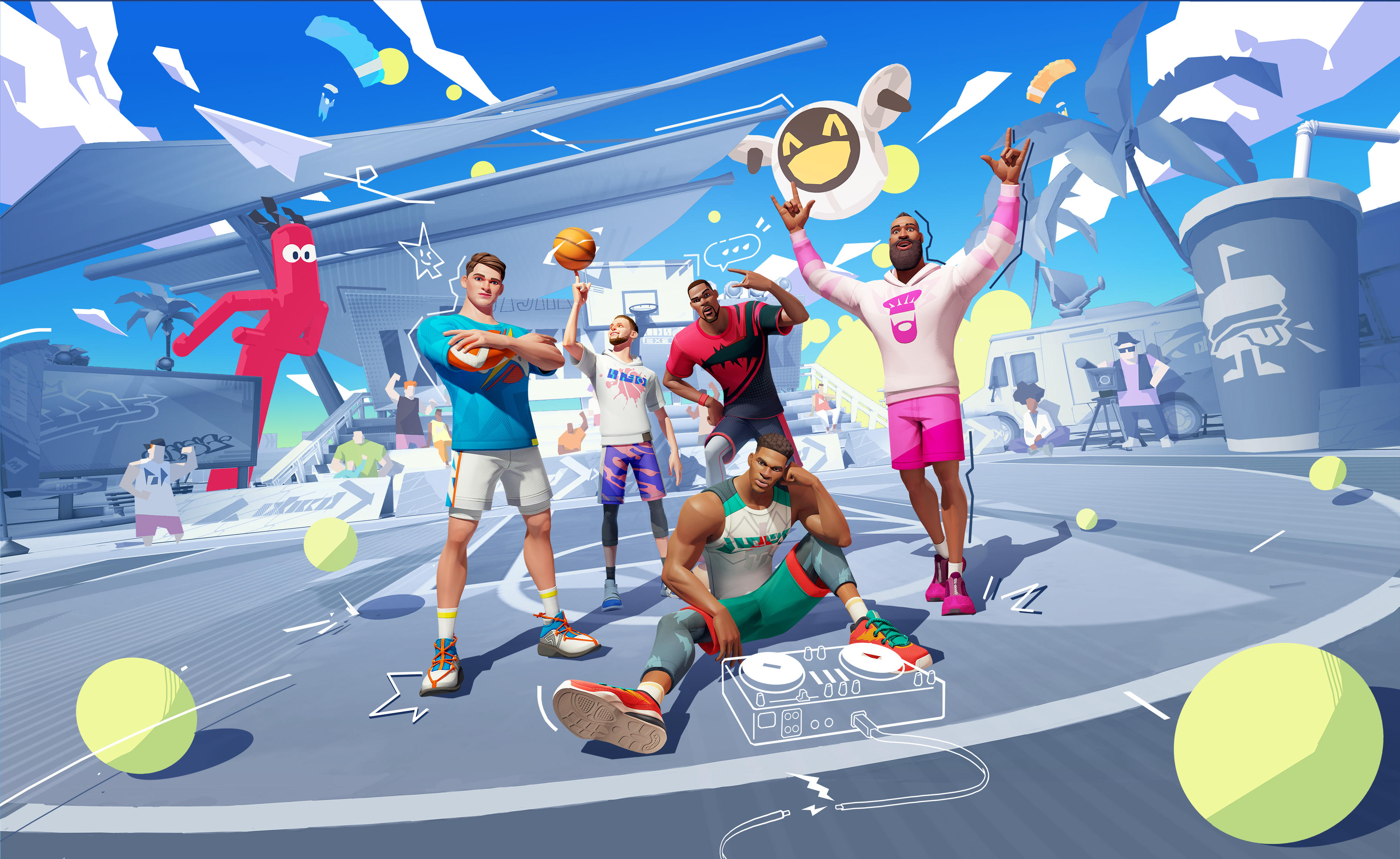 全明星街球派对手游大全