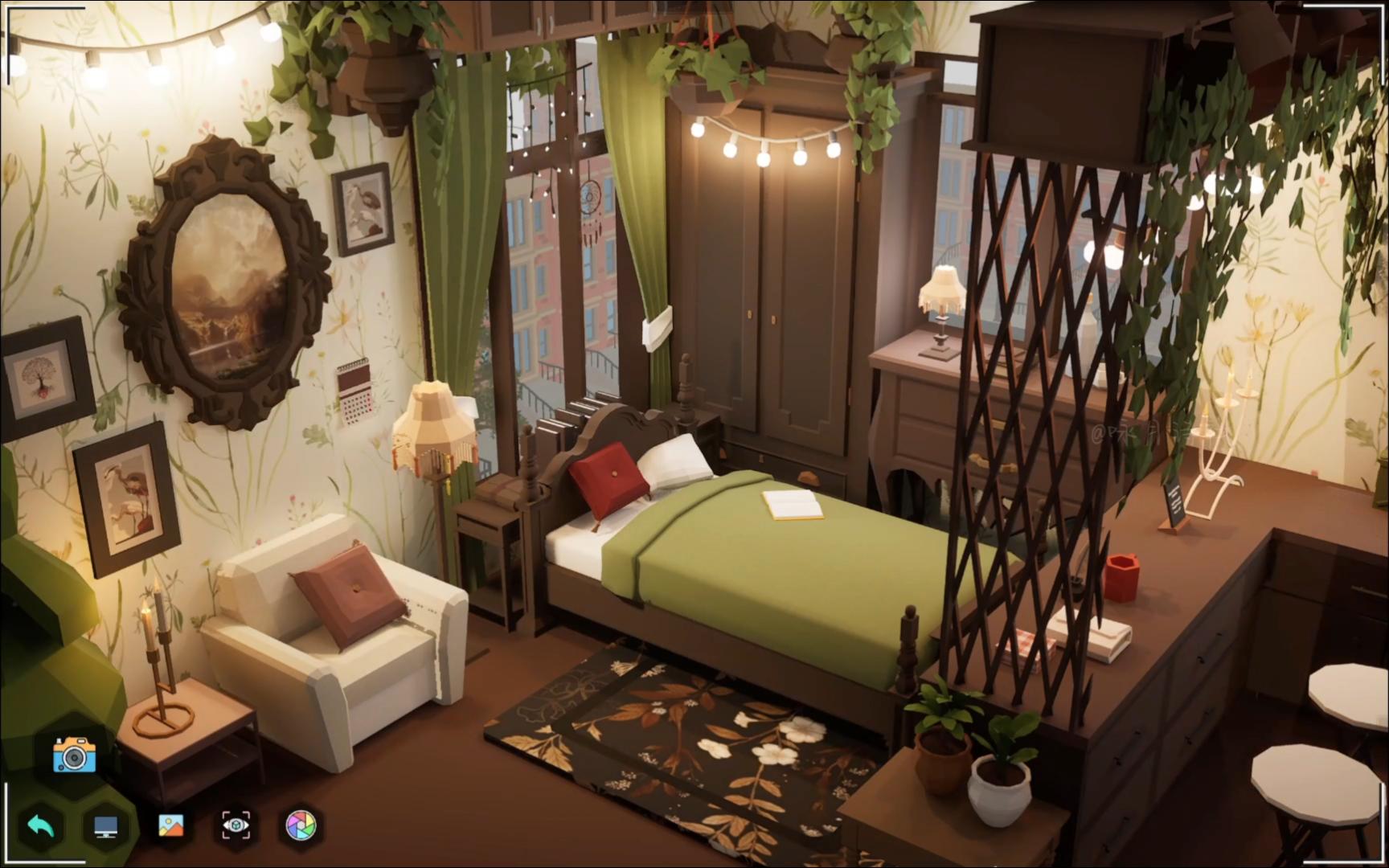 自由装饰房间的游戏大全