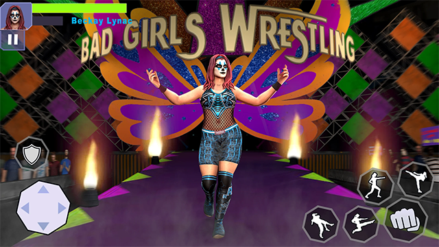 坏女孩摔跤模拟器(Bad Girls Wrestling Game)
