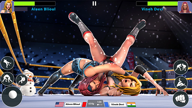 坏女孩摔跤模拟器(Bad Girls Wrestling Game)