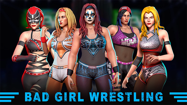 坏女孩摔跤模拟器(Bad Girls Wrestling Game)