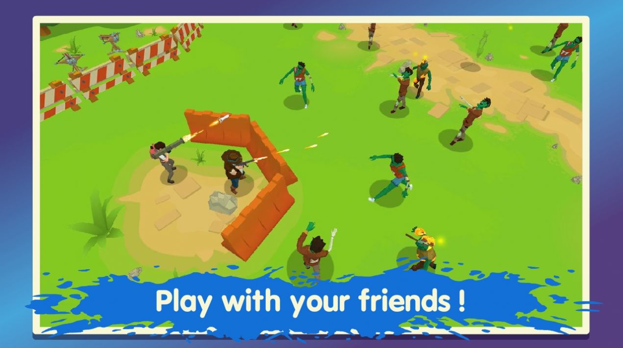 两个家伙和僵尸3D