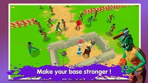 两个家伙和僵尸3D手游