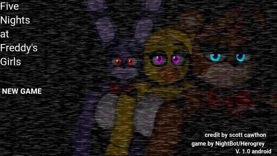 娘化弗莱迪的午夜后宫手游版本合集