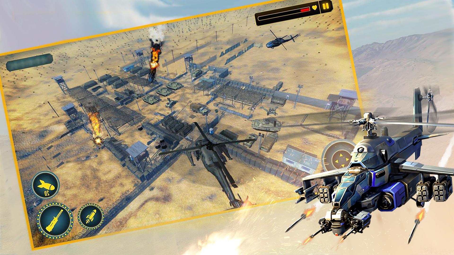 战争直升机射击(War GamesDuty for Gunship)