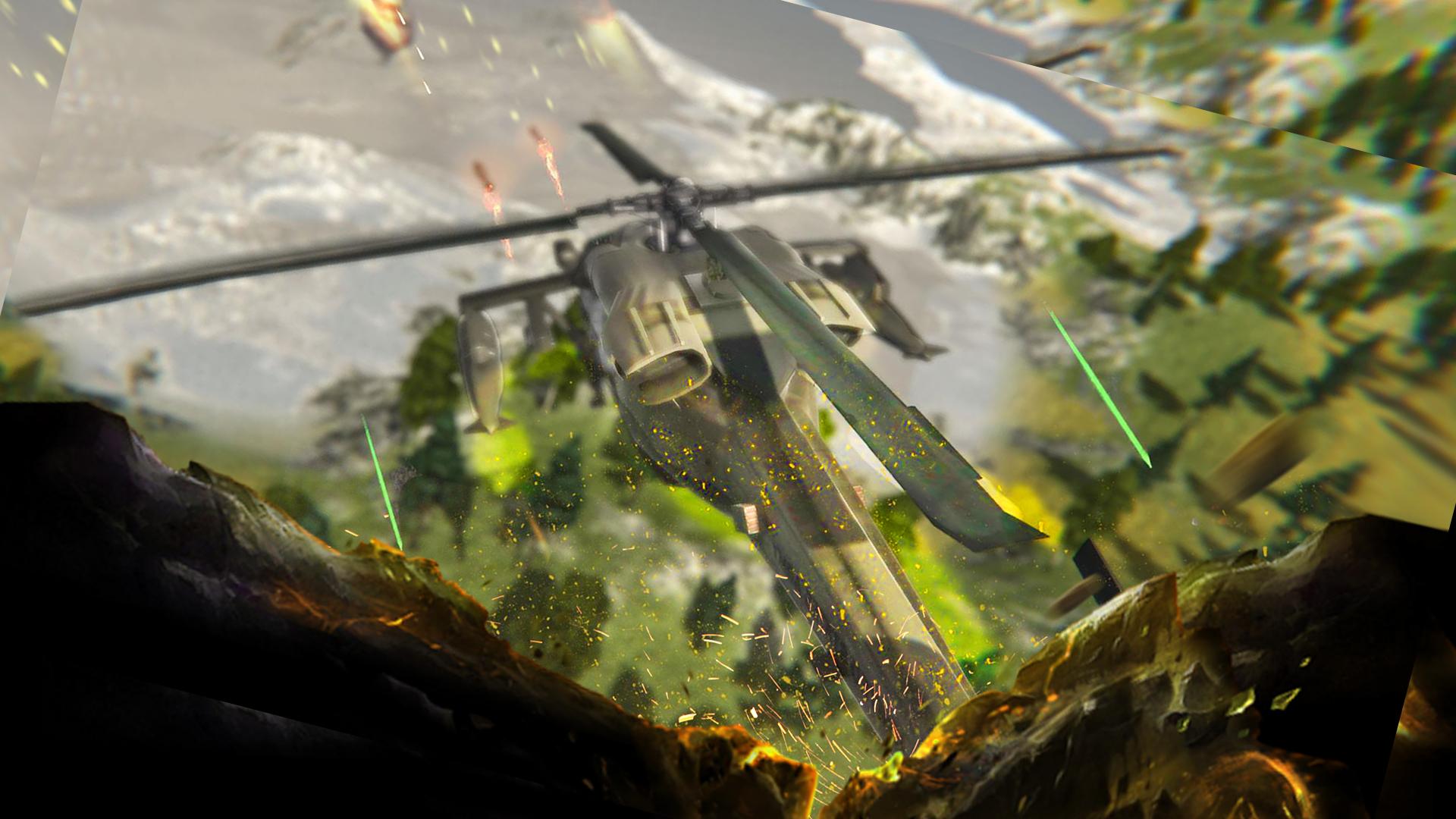 战争直升机射击(War GamesDuty for Gunship)
