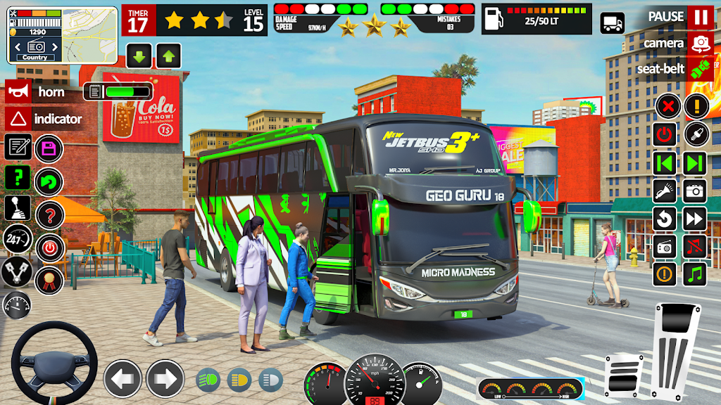 城市巴士公交模拟器(Bus games city bus simulator)