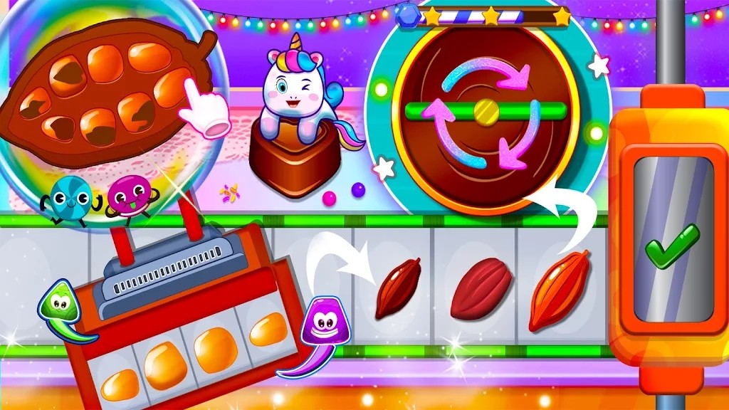 糖果厂制造商(Choco Candy Factory Maker Game)