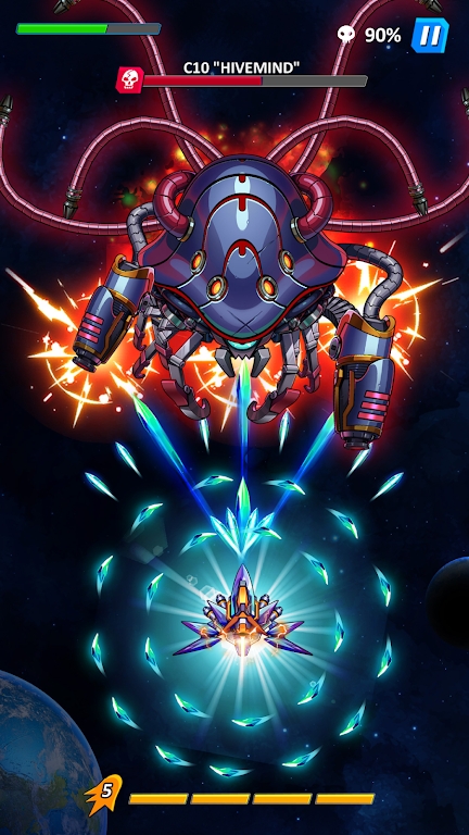 星际飞行射击游戏(Galaxy Attack 2021 Alien Space Shooter Games)