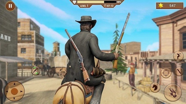 真正的牛仔射击训练游戏(Real cowboy gun shooting training game)