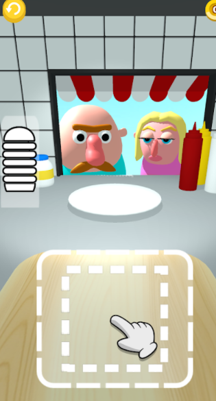 汉堡女王堆叠(BurgerQueen)