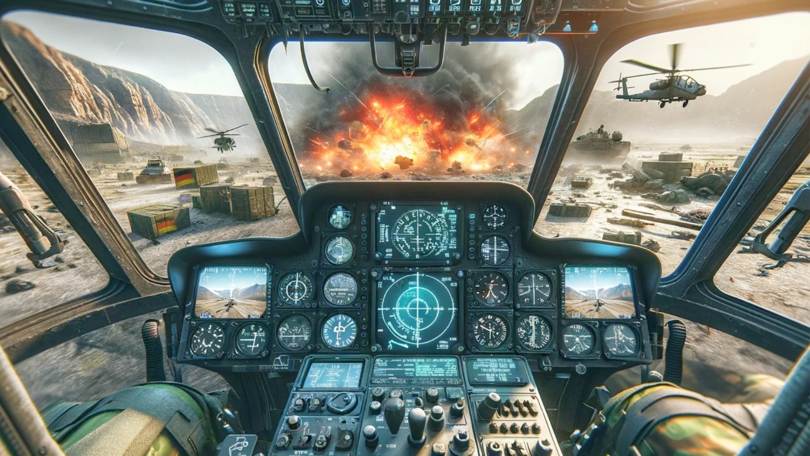 武装直升机(Gunship Air Combat Sky Fighter)