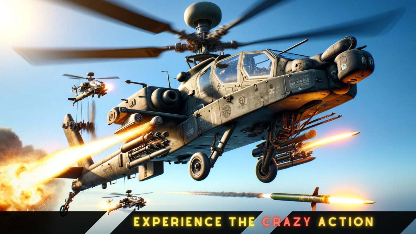 武装直升机(Gunship Air Combat Sky Fighter)