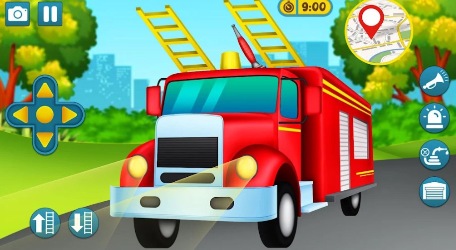消防车救援冒险(Fire Truck Rescue Game)