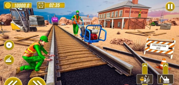 火车轨道建设模拟器(Train Track Construction Sim: Station Builder Game)