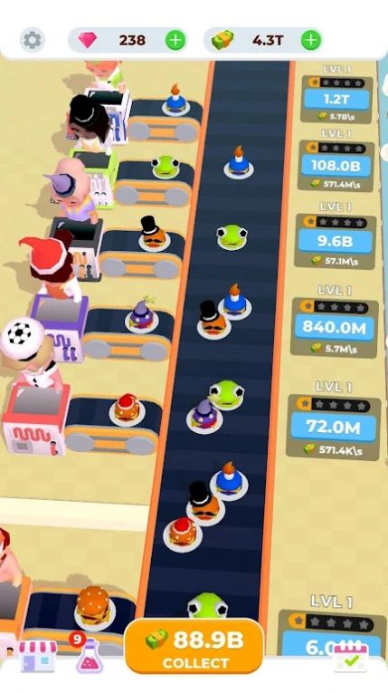 放置汉堡公司工厂(Burger Inc: Idle Factory Game)