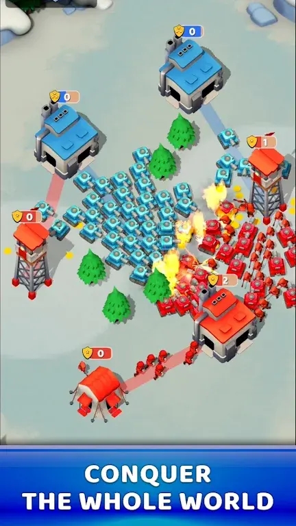 征服塔战争与接管(Top Tower)