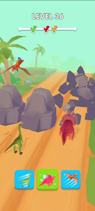 恐龙变身改变种族(Dino Race)