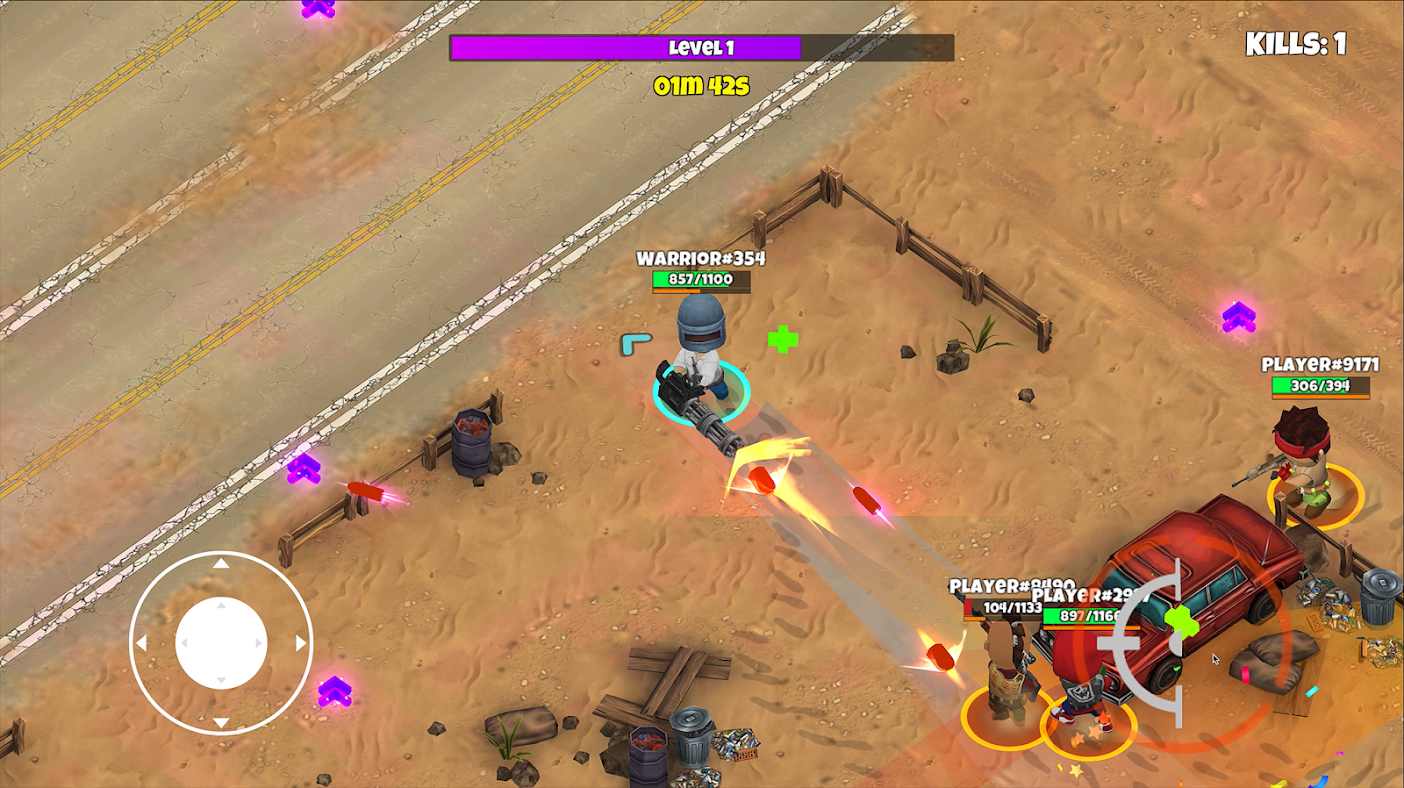 战士大逃杀手机版(Warriors.io)