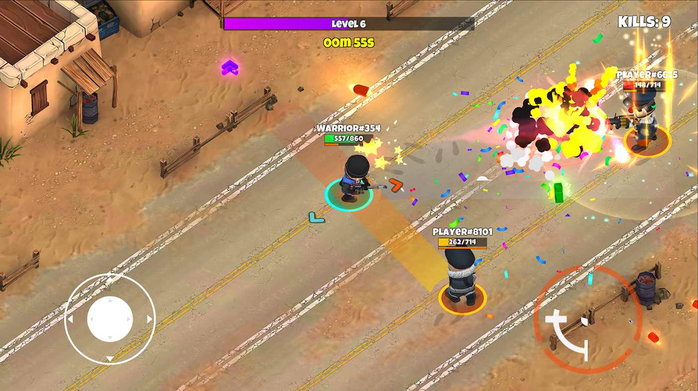战士大逃杀手机版(Warriors.io)
