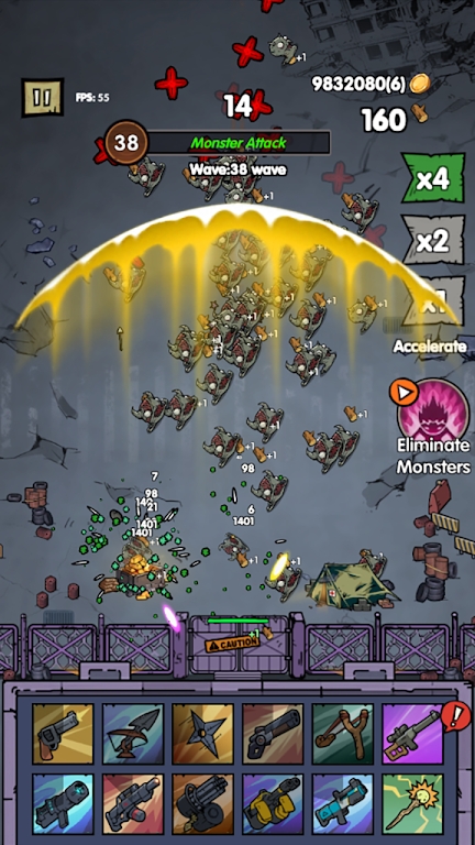 末日守卫僵尸塔防(Zombie Rush Tower Defense TD)